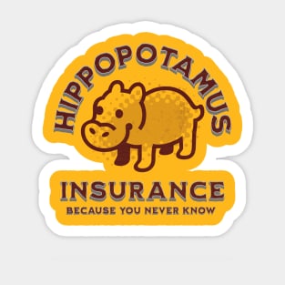 Hippo Insurance Sticker